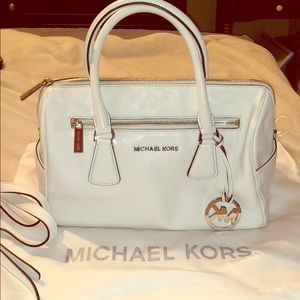 Michael Kors White satchel